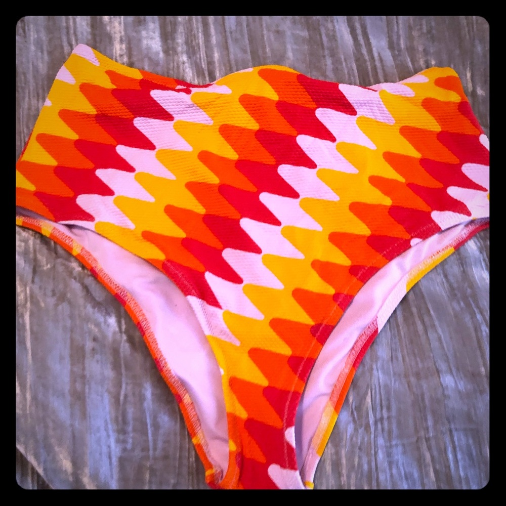 NWT Aerie hi rise cheeky swim bottom